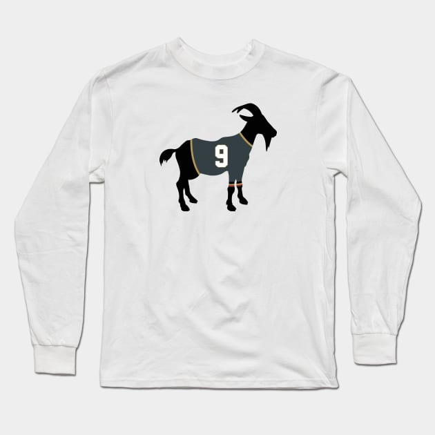 Jack Eichel  GOAT Long Sleeve T-Shirt by cwijeta